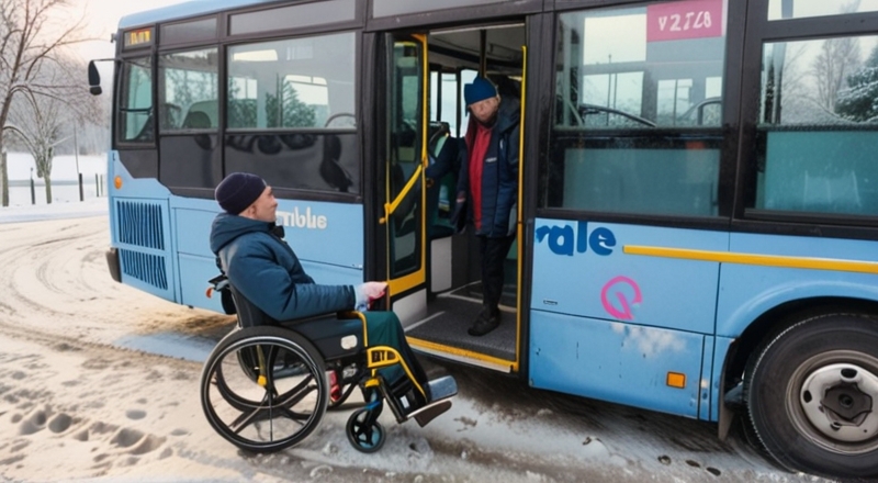 пассажиры с ограниченными возможностями в Казахстане